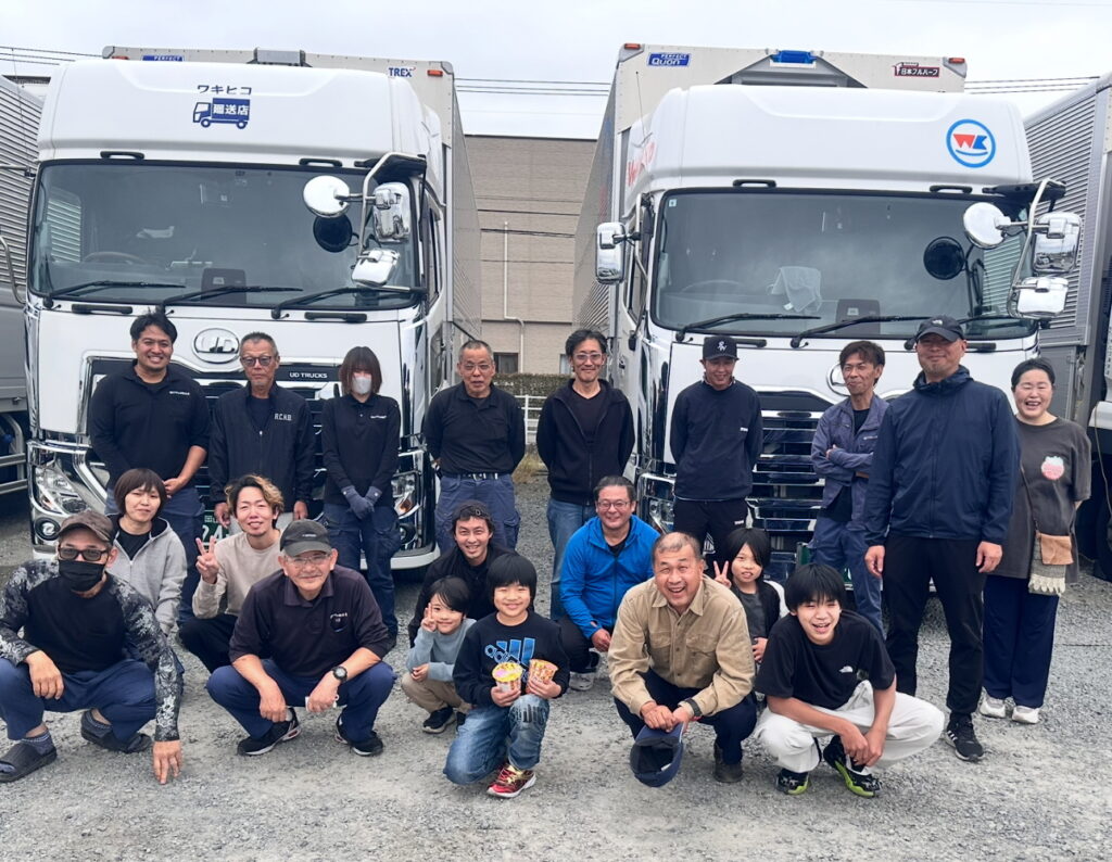 ワキヒコ廻送店社員バーベキュー